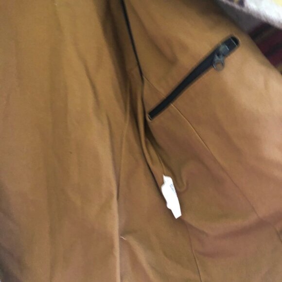 Vintage Woolrich Southwestern Striped Blanket Chore Coat with Pockets - Picture 4 of 5